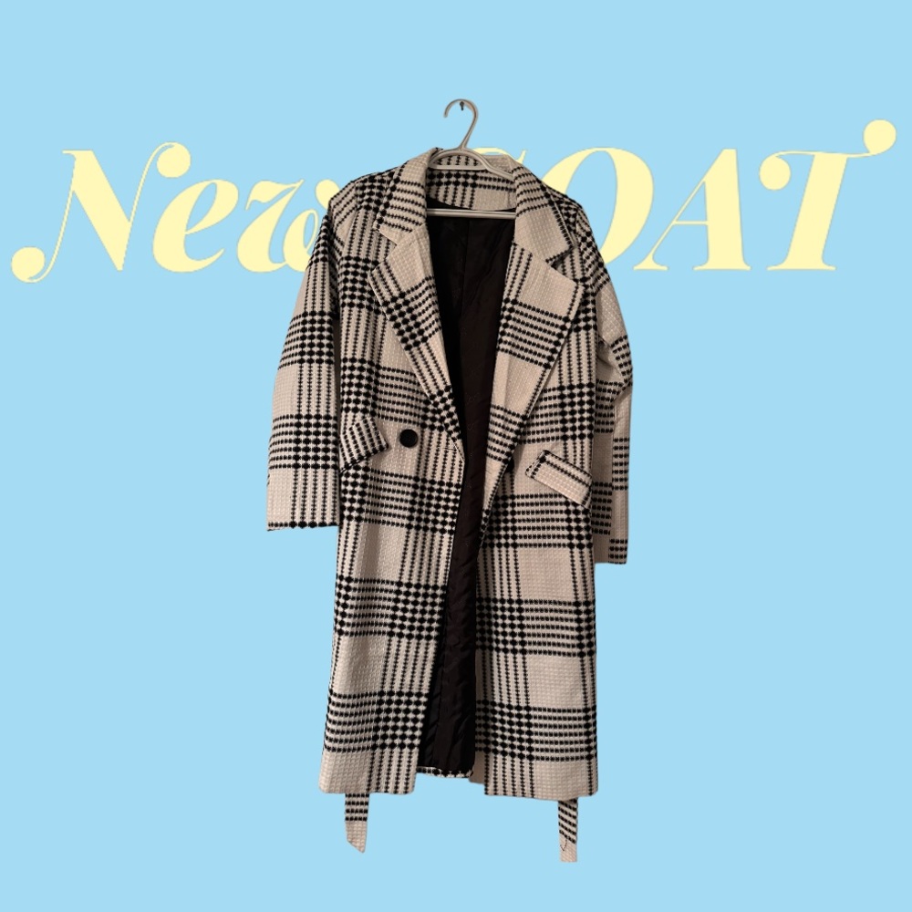 Winter-Spring Coat with Belt